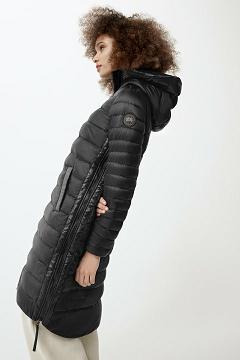 Chamarras Canada Goose Mujer México - Roxboro Chaqueta De Plumas Black Label Negros AZ1736429